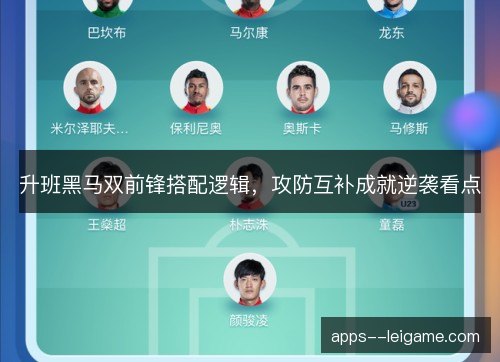升班黑马双前锋搭配逻辑，攻防互补成就逆袭看点